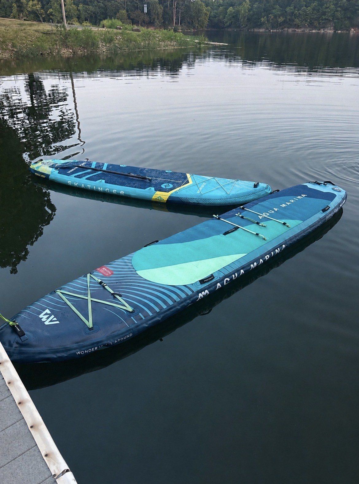Paddleboards at Leisure Landing